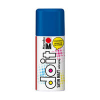 Marabu Peinture aérosol do it SATIN MATT, bleu moyen