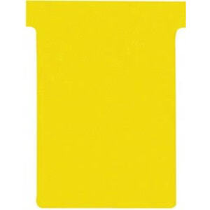 nobo Fiche T, indice 2 / 60 mm, 170 g/m2, jaune