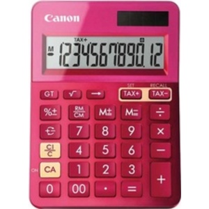 Canon Calculatrice de bureau LS-123K-MPK, couleur: rose