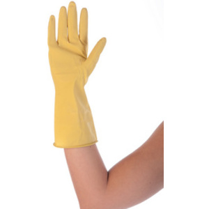 HYGOSTAR Gant universel en latex Bettina, L, jaune