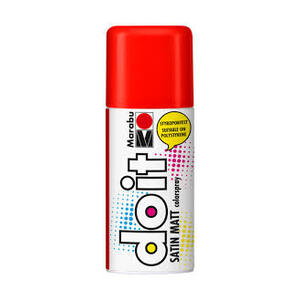 Marabu Peinture aérosol do it SATIN MATT, rouge vermillon