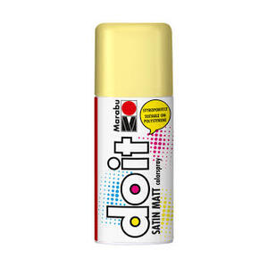 Marabu Peinture aérosol do it SATIN MATT, jaune pastel