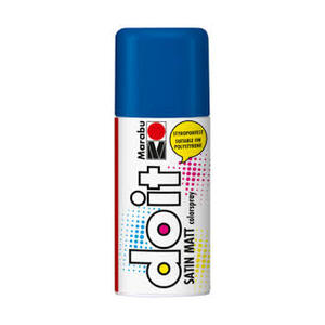 Marabu Peinture aérosol do it SATIN MATT, bleu moyen