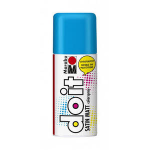 Marabu Peinture aérosol do it SATIN MATT, bleu azur