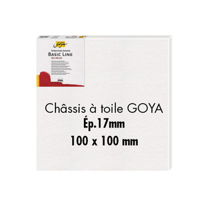 KREUL Châssis à toile SOLO Goya BASIC LINE, 100 x 100 mm